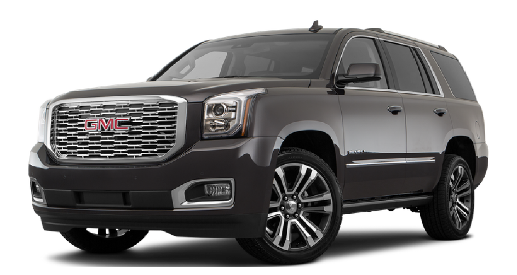 Black GMC Yukon Denali SUV